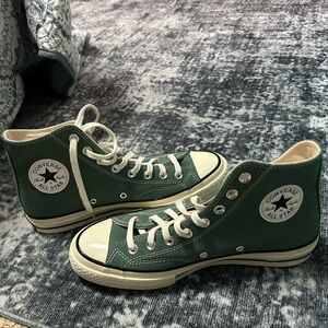 Converse Green High-Top Sneakers
